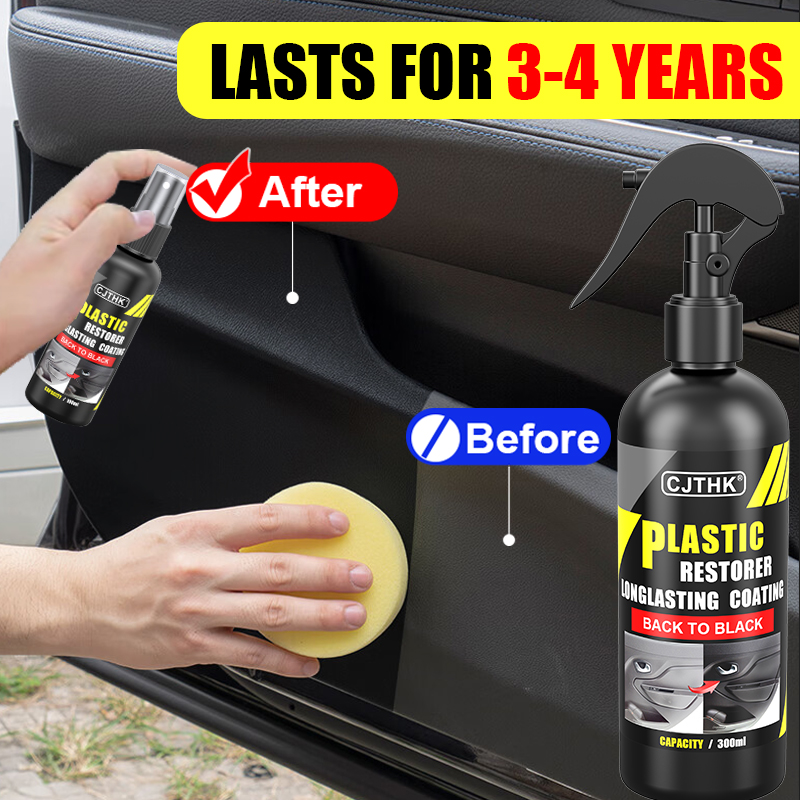 Leather Cleaner Interior - Restaurateur de plastique de voiture retour